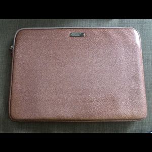 Used Rose gold Kate Spate computer case